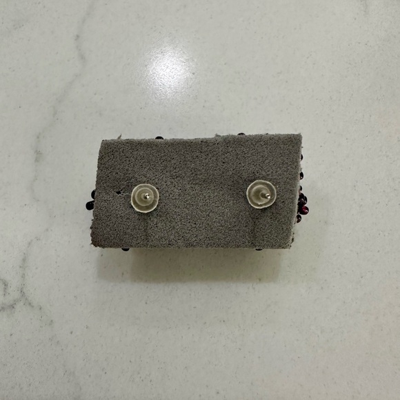 Dark Purple Beaded Jewelry Set - Picture 5 of 6